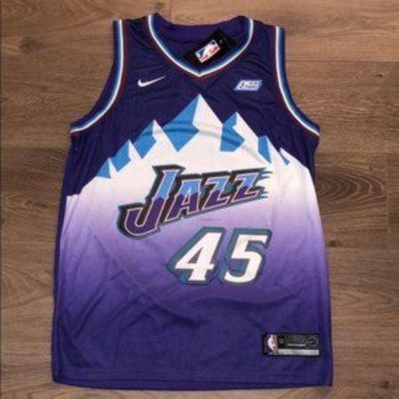 donovan mitchell jazz throwback jersey